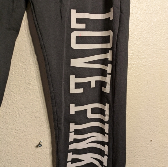 PINK Victoria's Secret Black Men's Pants Pre-owned Size Medium - Picture 3 of 7